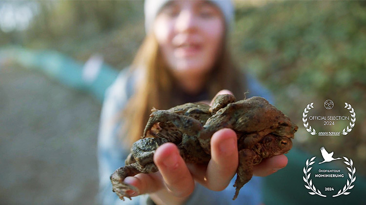 Filmbild: ettung für Frosch, Molch und Kröte